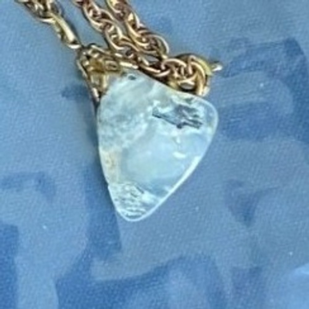 Heart Pendant Necklace Gold Tone‎ Rope Chain Dainty Charm Fashion Jewelry
